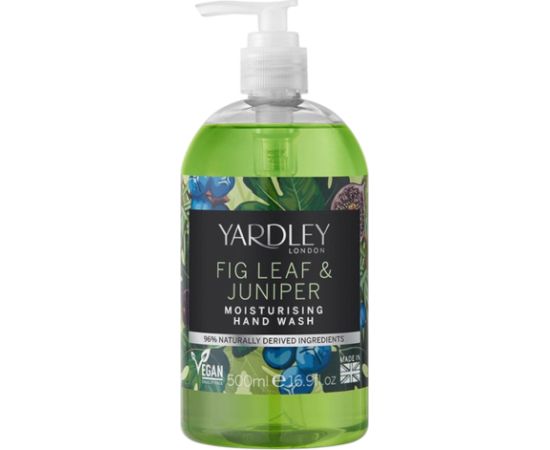 Yardley, Fig Leaf & Juniper Milk, Moisturizing, Hand Gel, 500 ml Косметика для тела
