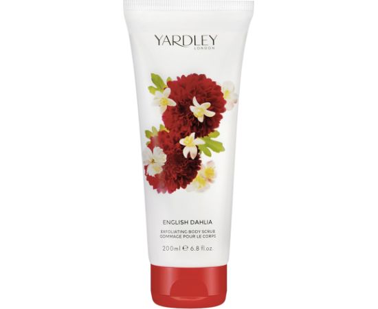 Yardley, English Dahlia, Exfoliating, Body Scrub, 200 ml Ķermeņa kosmētika