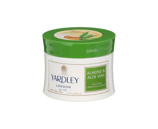 Yardley, Almond & Aloe Vera, Hair Cream Treatment, Nourishing, 150 g Matu kopšana