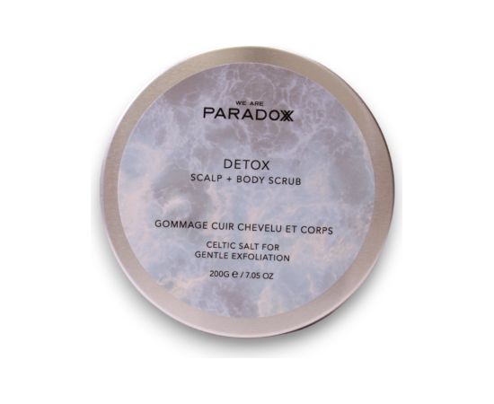 We are Paradoxx, Detox, Celtic Salt, Exfoliating, Body Scrub, 200 g Ķermeņa kosmētika