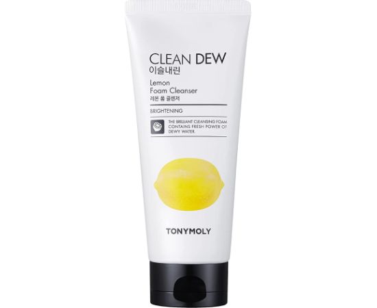 Tony Moly TonyMoly, Clean Dew, Lemon, Brightening, Cleansing Foam, 180 ml Уход за лицом