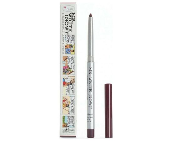 The Balm, Mr.Write(Now), Precision, Gel Pencil Eyeliner, B. Bordoeaux, 0.28 g Dekoratīvā kosmētika