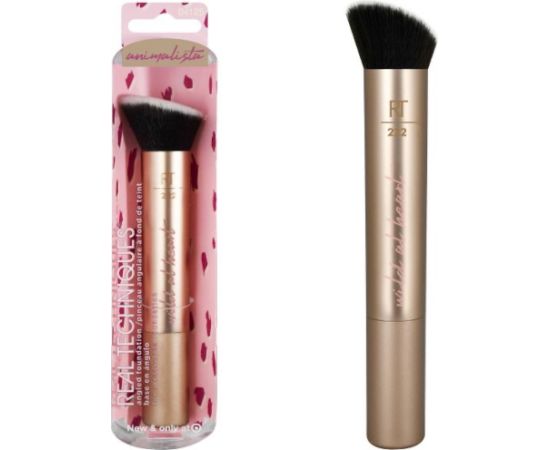 Real Techniques, Animalista Duo, Rounded, Powder Brush, No. 415 Dekoratīvā kosmētika