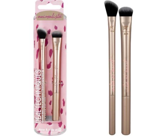 Set Duo, Real Techniques, Animalista Duo, Powder Brush, 2 pcs Dekoratīvā kosmētika
