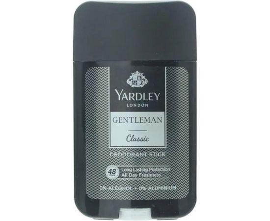 Yardley, Gentleman Classic, Cardamom, Deodorant Stick, For Men, 50 g Dezodoranti