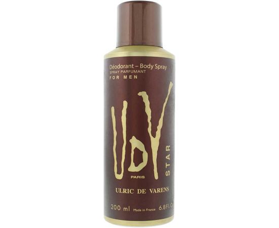 Ulric De Varens, Star, Scented Spray, For Men, 200 ml Unisex Smaržas