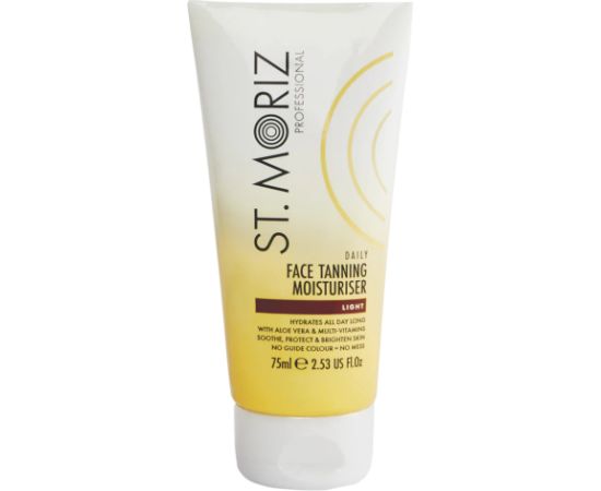 St. Moriz, Daily Moisturizing Self Tanner, Hydrates, Cream, For Face, 75 ml Ķermeņa kosmētika