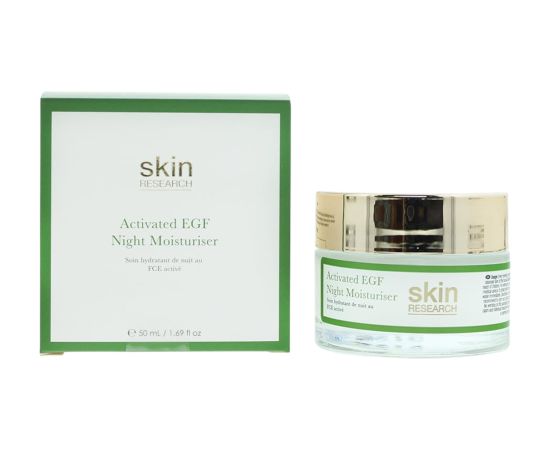 Skin Research, Advanced Epidermal Growth Factor, Hydrating, At Night, Cream, For Face, 50 ml Ķermeņa kosmētika