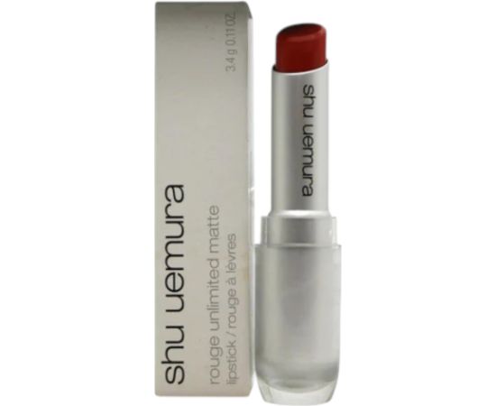 Shu Uemura, Rouge Unlimited, Matte, Cream Lipstick, 592, OR 592, 3.4 g Lūpu krāsas, spīdumi, balzāmi