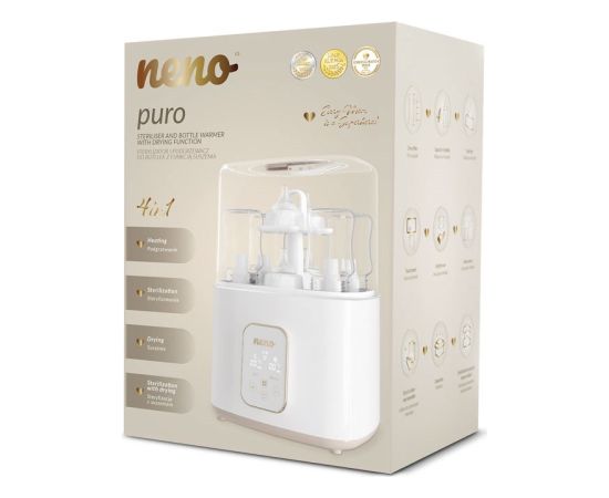 Neno Puro – bottle sterilizer and warmer with drying function Jaunumi, Bērnu preces