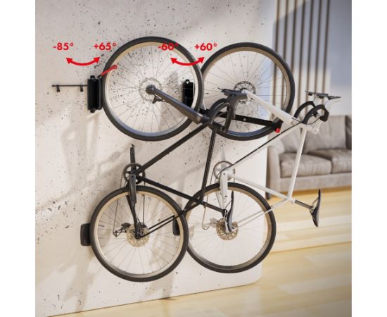 Maclean wall mounted bicycle holder stand, 35kg max, MC-499 Велосипеды