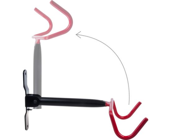 Maclean Bicycle Bike Stand Wall Mount Holder Garage Steel Storage Hook 30kg Велосипеды