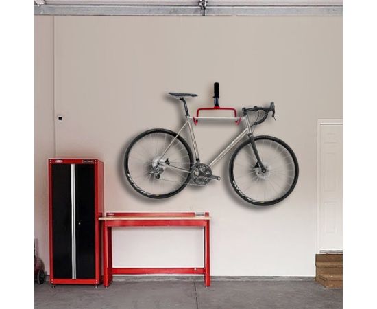 Maclean Bicycle Bike Stand Wall Mount Holder Garage Steel Storage Hook 30kg Велосипеды