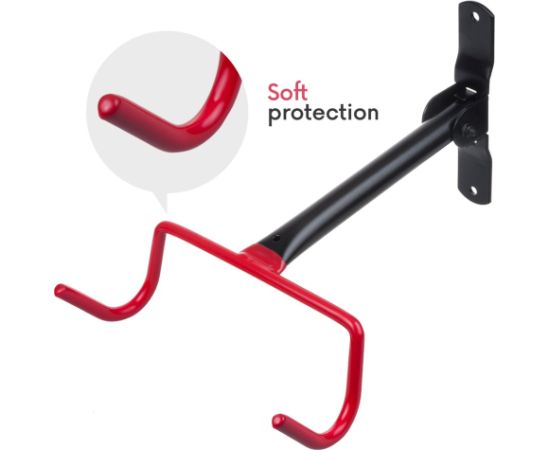 Maclean Bicycle Bike Stand Wall Mount Holder Garage Steel Storage Hook 30kg Велосипеды