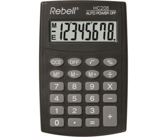 Calculator pocket Rebell HC208 Jaunumi - Birojam