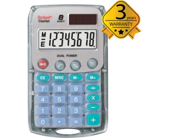 Calculator pocket Rebell STARLET BX Jaunumi - Birojam