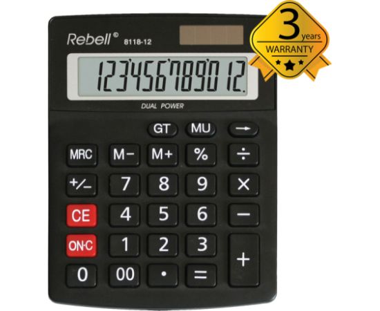 Калькулятор настольные Rebell 8118-12 Новости - Для офиса