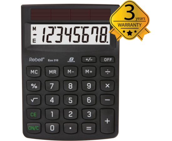 Calculator Semi-Desktop Rebell ECO310 Jaunumi - Birojam