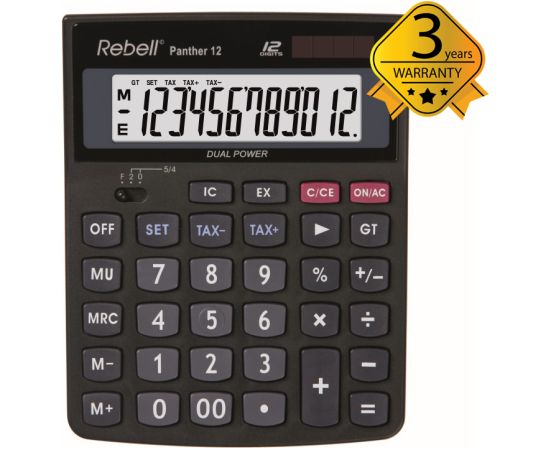 Calculator Desktop Rebell PANTHER 12 Jaunumi - Birojam