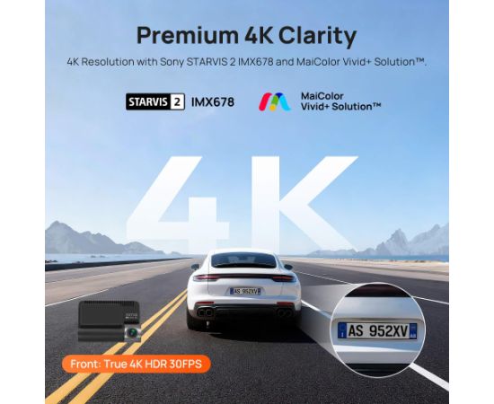 Xiaomi DASHCAM 4K SET/A810S-2 70MAI Видеорегистраторы