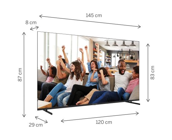 TV Set THOMSON 65 " 4K Ultra HD 3840 x 2160 pixels Flat 16:9 LED 65UG4S14 Televizori