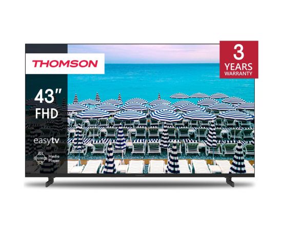 TV Set THOMSON 43 " 4K Ultra HD 1920 x 1080 pixels Flat 16:9 LED 43FD2S13 Televizori