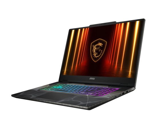 Notebook MSI Cyborg 17 B13WGKG CPU Intel® CoreT i7 i7-13620H 17.3 " 1920 x 1080 pixels RAM 16 GB DDR5-SDRAM SSD 1000 GB Discrete graphics NVIDIA GeForce RTX 5070 12 GB On-board graphics Yes Numeric keypad Yes OS installed Windows 11 Home Colour Black Weig Portatīvie datori