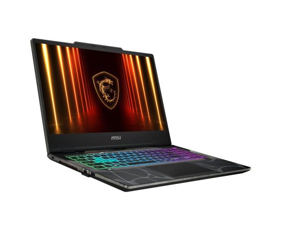 Notebook MSI Cyborg A15 AI B2HWFKG CPU AMD RyzenT 7 260 3.8 GHz 15.6 " 1920 x 1080 pixels RAM 16 GB DDR5-SDRAM SSD 512 GB Discrete graphics NVIDIA GeForce RTX 5060 8 GB On-board graphics Yes Numeric keypad Yes OS installed Windows 11 Home Colour Black Wei Portatīvie datori