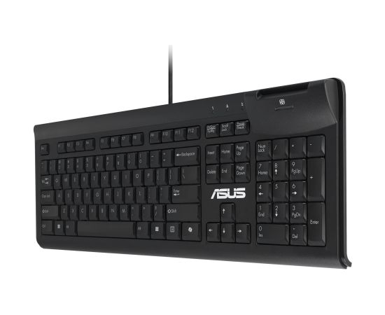 KEYBOARD KU100 BLACK/EST 90XB05E0-BKB050 ASUS Клавиатуры