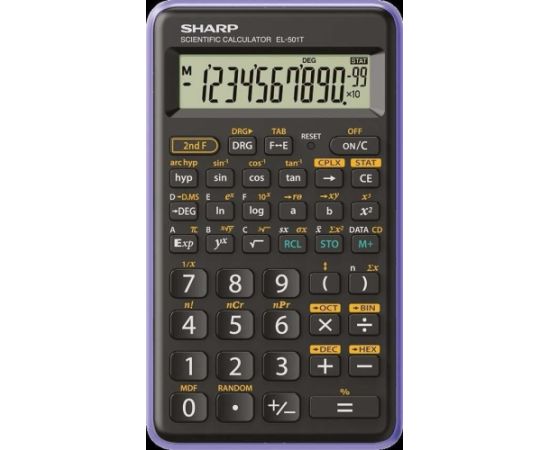 Kalkulator Sharp SHARP CALCULATOR SCIENTIFIC EL501TBVL Jaunumi - Birojam