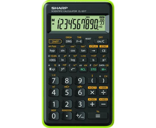 Kalkulator Sharp SHARP CALCULATOR SCIENTIFIC BLISTER EL501TBGR Jaunumi - Birojam