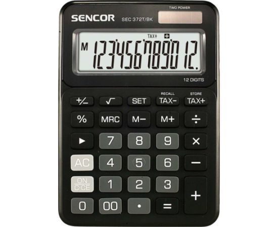 Kalkulator Sencor SEC 372T/BK Jaunumi - Birojam