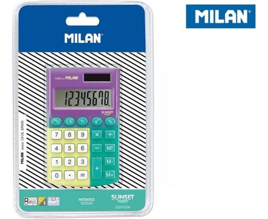 Kalkulator Milan Kalkulator Pocet 8-pozycyjny Jaunumi - Birojam