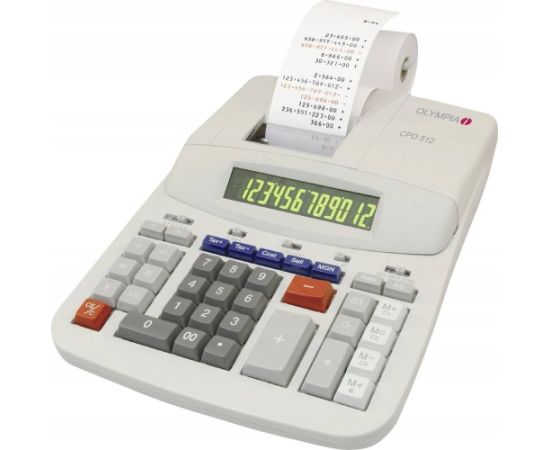 Kalkulator Olympia Kalkulator z drukarką CPD 512 Новости - Для офиса
