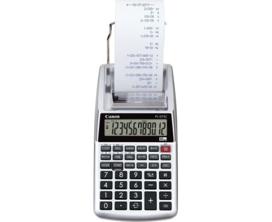 Kalkulator Canon Canon P1-DTSC II EMEA HWB/PORTABLE PRINTING CALCULATOR Jaunumi - Birojam