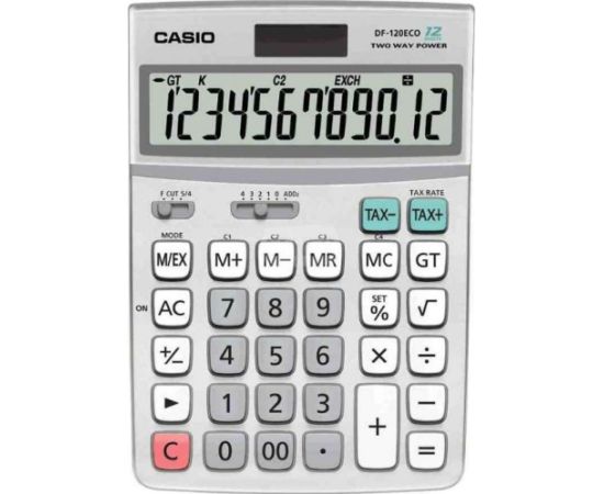 Kalkulator Casio (DF-120ECO) Jaunumi - Birojam