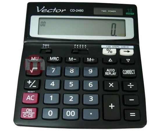 Kalkulator Vector KALKULATORY VECTOR KAV CD-2460 Jaunumi - Birojam