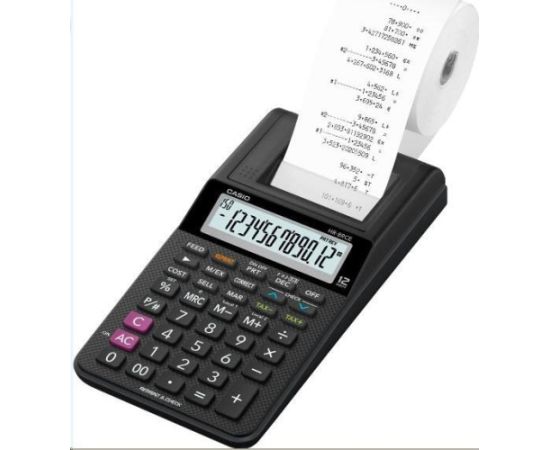 Kalkulator Casio HR 8 RCE BK Jaunumi - Birojam