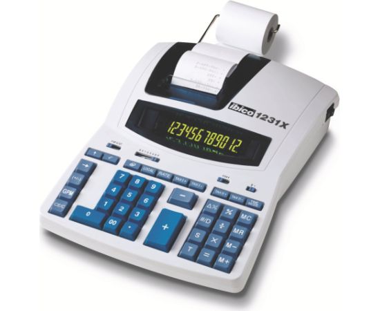 Rexel Printing Calculator Ibico 1231X Professional 12-digit, 290 mm, 375 mm, 375 mm Новости - Для офиса