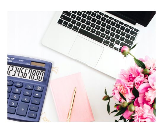 Kalkulator Eleven kalkulator biurowy 10-pozycyjny niebieski SDC810NRNVE Jaunumi - Birojam