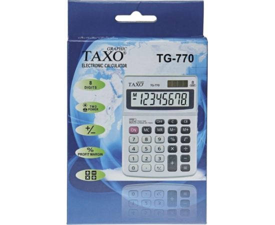 HP Kalkulator na biurko TG-770 srebrny Jaunumi - Birojam