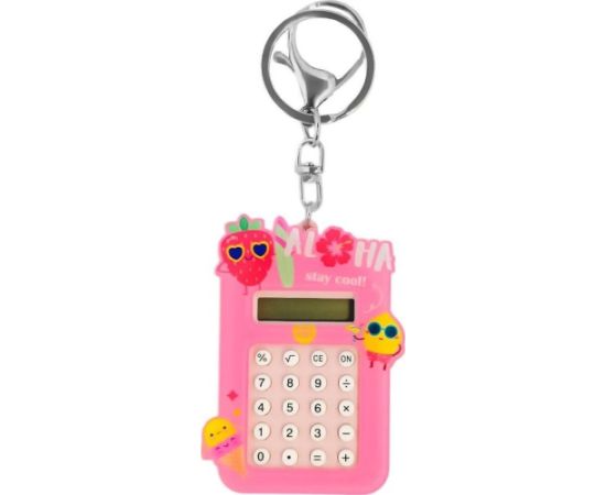MCD Brelok kalkulator akrylowy truskawka Jaunumi - Birojam