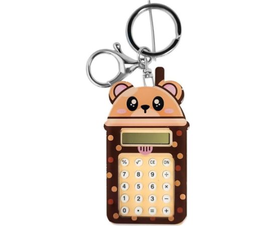 MCD Brelok kalkulator akrylowy miś Jaunumi - Birojam