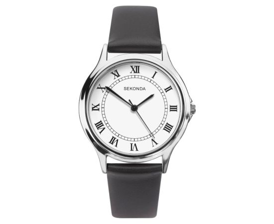 Sekonda, Sekonda, Quartz Leather Strap Watch, 1683.82, For Men Rokas pulksteņi 