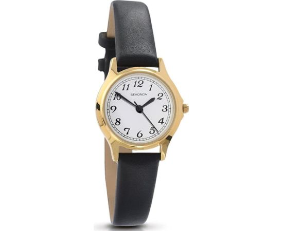 Sekonda, Sekonda, Quartz Leather Strap Watch, 4134, For Women Rokas pulksteņi 