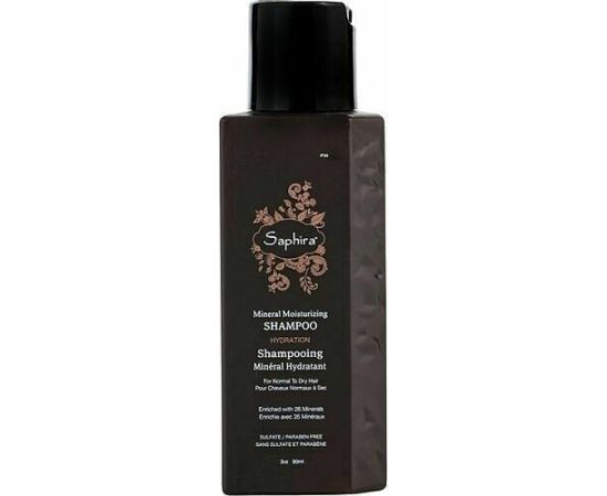 Saphira, Mineral, Hair Shampoo, For Hydration, 90 ml Шампуни