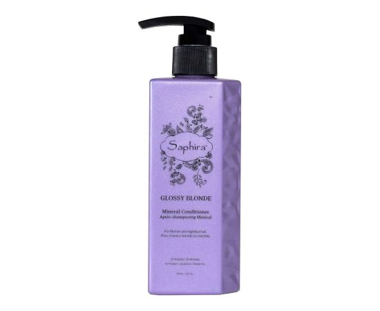 Saphira, Glossy Blonde, Hair Conditioner, Hydrating & Color Protecting, 250 ml Matu kopšana