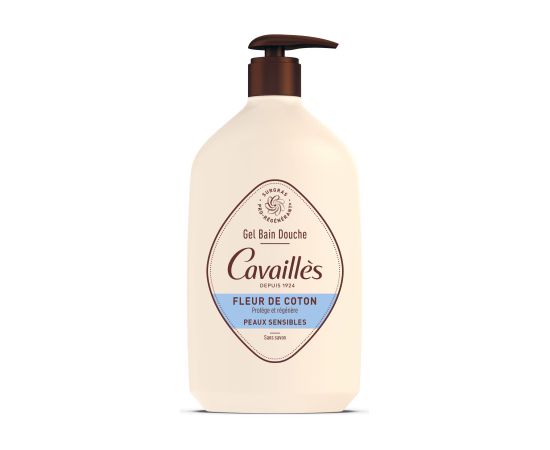 Roge Cavailles, Roge Cavailles, Cotton Flower, Regenerating, Shower Gel, For Sensitive Skin, 1000 ml Dušas želejas ķermenim