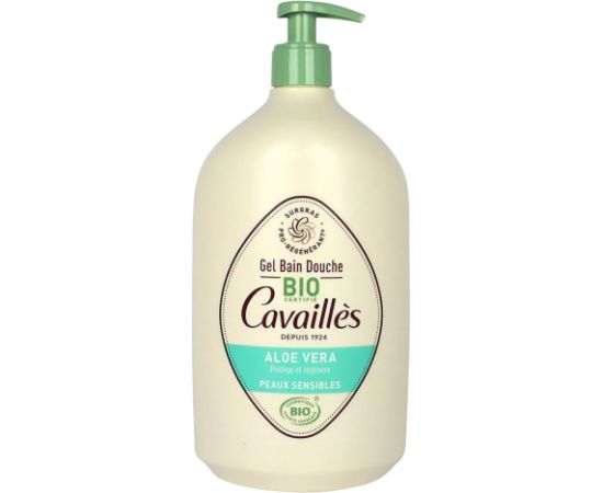Roge Cavailles, Roge Cavailles, Aloe Vera, Regenerating, Shower Gel, For Sensitive Skin, 1000 ml Dušas želejas ķermenim