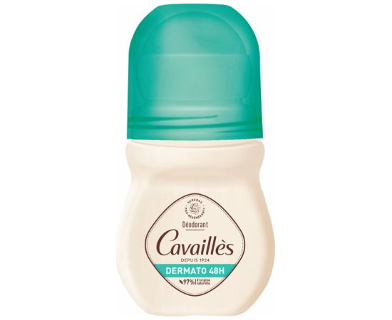 Roge Cavailles, Dermato, Natural Ingredients, 48h Protection, Deodorant Roll-On, For Women, 50 ml Dezodoranti